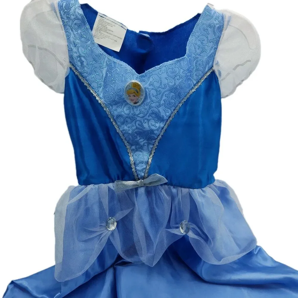 Disney Cinderella Costume Dress Sz 4-6X